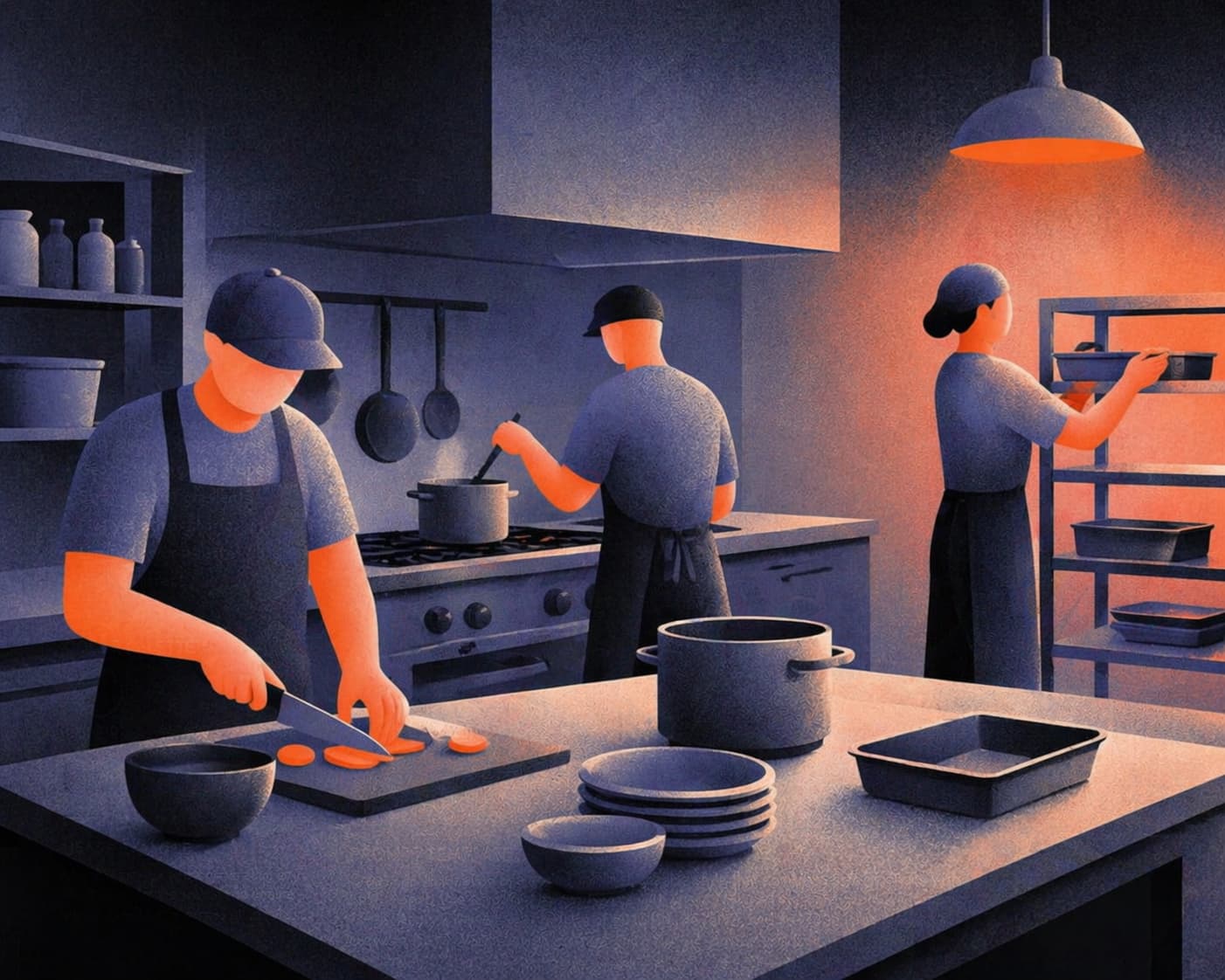 Lieferdienste & Ghost Kitchens